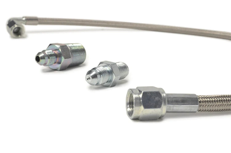 STM Oil Feed Line Kit for Garrett Ball Bearing GT30/35R Turbo (From Oil Filter Housing) - 1G/2G DSM