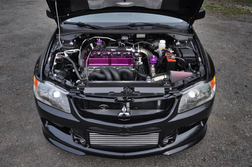 STM Evo 8/9 Carbon Fiber Radiator Shroud