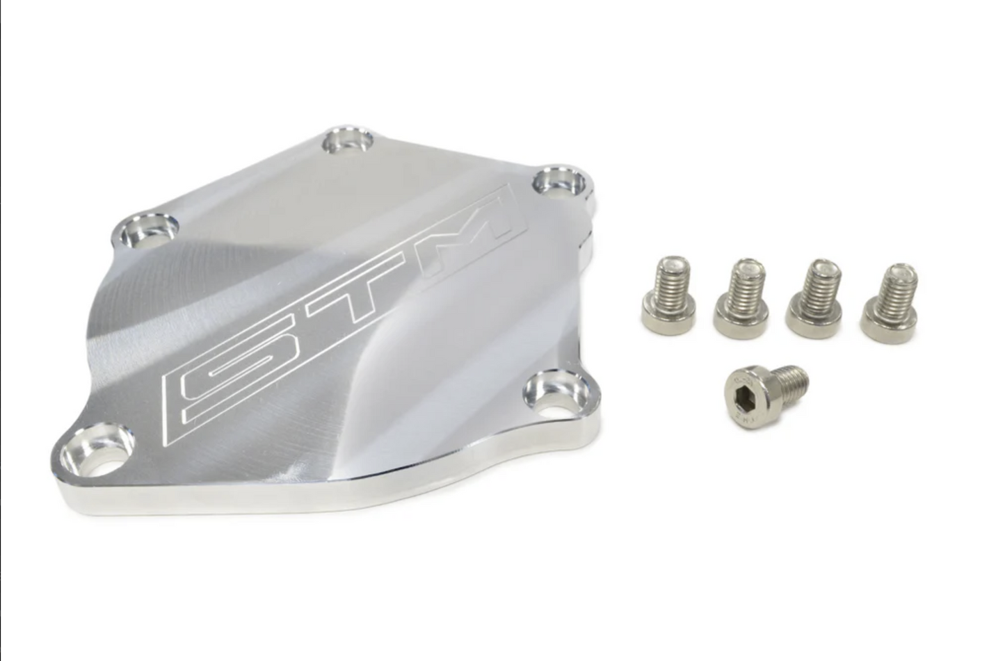 STM Water Pump Block Off Plate for Evo 8/9 (EVO89-WPBO)