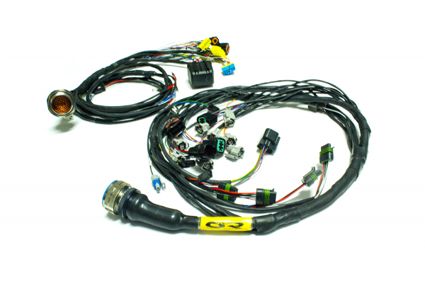 91-94 1G Eclipse DSM “Tucked” Mil-Spec Engine Harness – www.ohm-racing.com