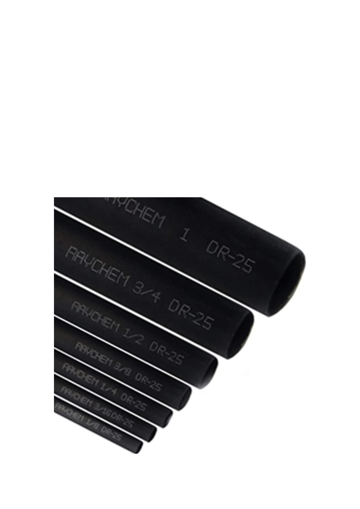 Raychem DR-25 heat shrink loom