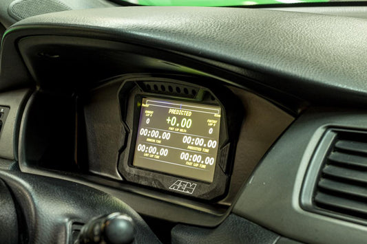 AEM CD-5 Carbon Digital Dash Displays FREE 3D Printed Flush Mount