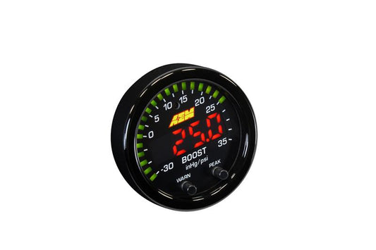 AEM X-Series Boost Gauge 30-0-35 PSI (2.5BAR)
