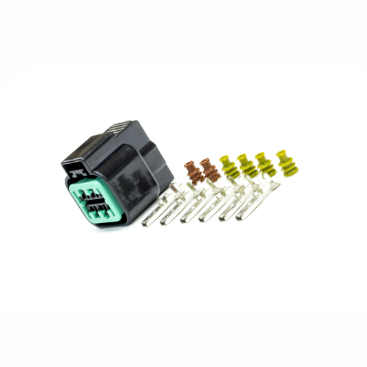 ISC/IACV & Injector resistor connector (90-99 DSM/VR4/03-06 EVO)