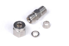1/4" Stainless Compression Fitting Kit Thread: 1/8 NPT-1