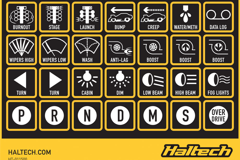 Keypad Labels CAN Keypad Label Set – My Store