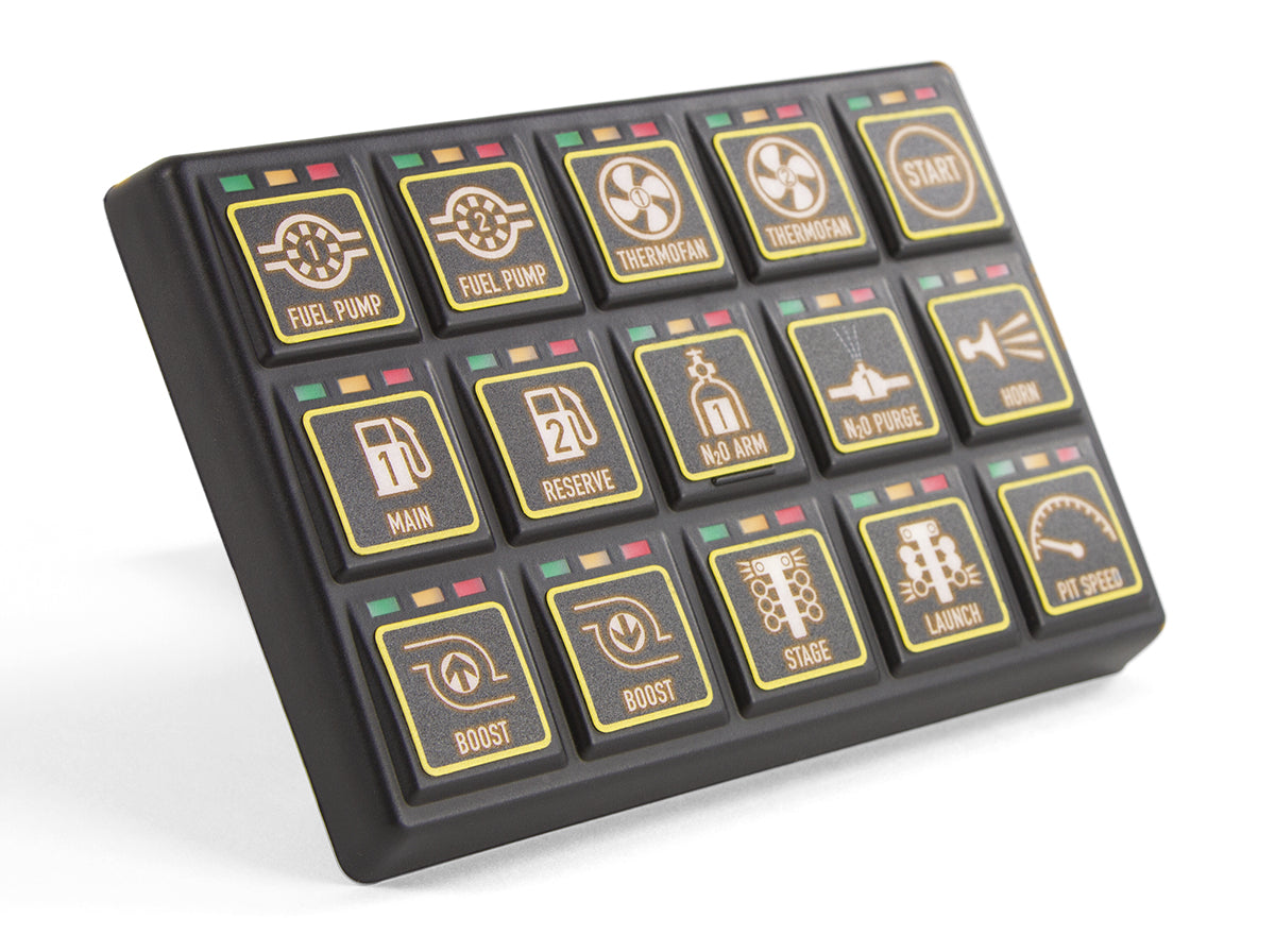Haltech CAN Keypad 15 button (3x5) Thread: M6-3