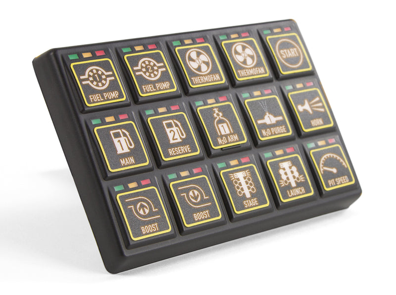 Haltech CAN Keypad 15 button (3x5) Thread: M6-3