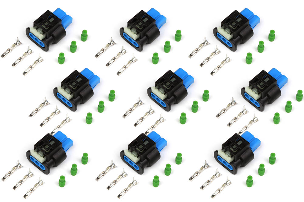 Plug and Pins Only Suit Ford Coyote 5.0L 2nd Generation Ignition Coils - 2015-2017 (Set of 8)-3