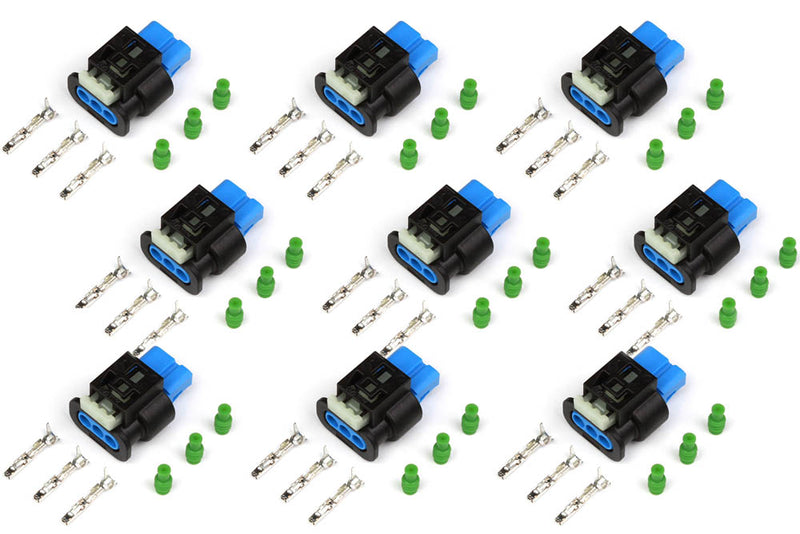 Plug and Pins Only Suit Ford Coyote 5.0L 2nd Generation Ignition Coils - 2015-2017 (Set of 8)-3