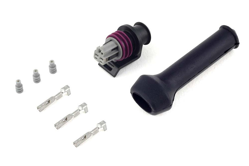 Plug and Pins Only - Delphi 3 Pin Pressure Sensor Connector-2