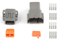 Plug and Pins Only - Matching Set of Deutsch DTM-8 Connectors (7.5 Amp)-1