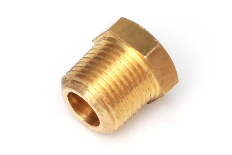 Adaptor - Brass 1/8" NPTF to 3/8" NPTF Length: 20mm-1