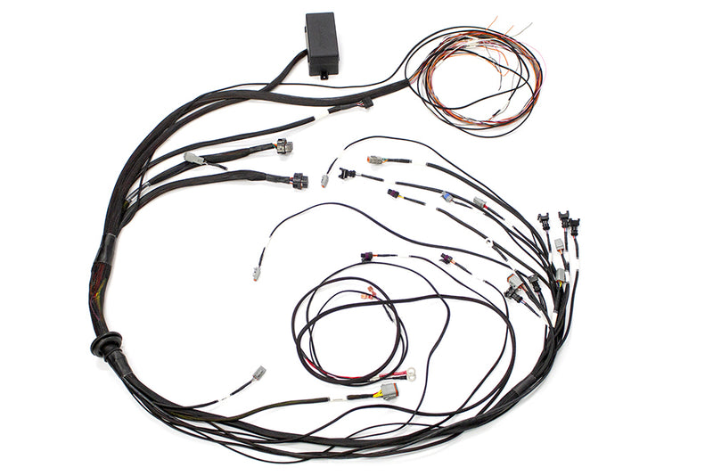 Elite 1500 Mazda 13B S6-8 CAS with IGN-1A Ignition Terminated Harness Injector Connector: Bosch EV1-1