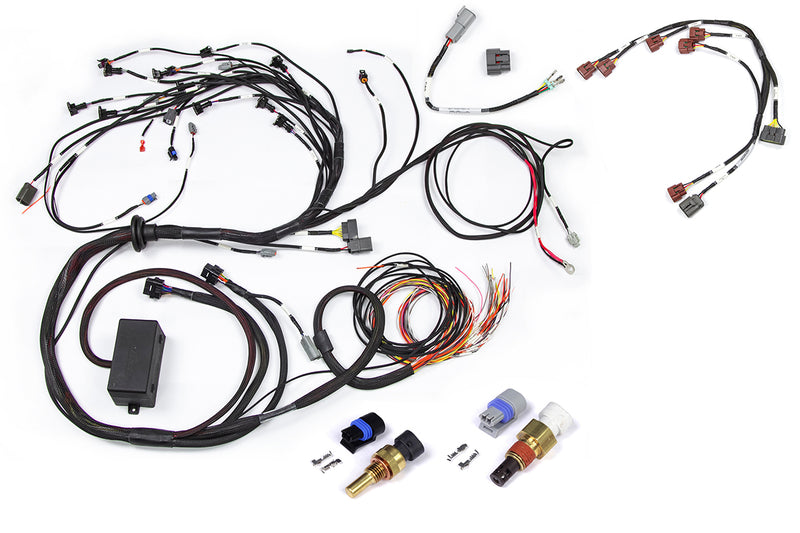 Elite 2000/2500 Terminated Engine Harness for Nissan RB Twin Cam with CAS harness and Series 1 (early) ignition type sub harness-1