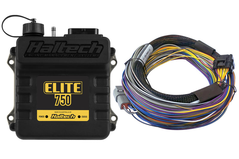Elite 750 + Basic Universal Wire-in Harness Kit Length: 2.5m (8')-1