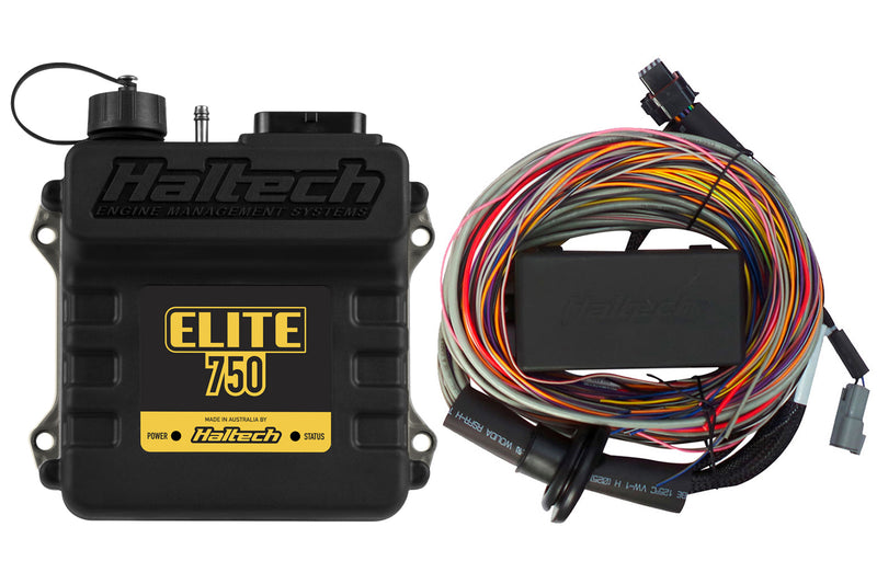 Elite 750 + Premium Universal Wire-in Harness Kit Length: 2.5m (8')-1