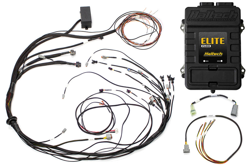 Elite 1500 + Mazda 13B S4/5 CAS with Flying Lead Ignition Terminated Harness Kit Injector Connector: Bosch EV1-1