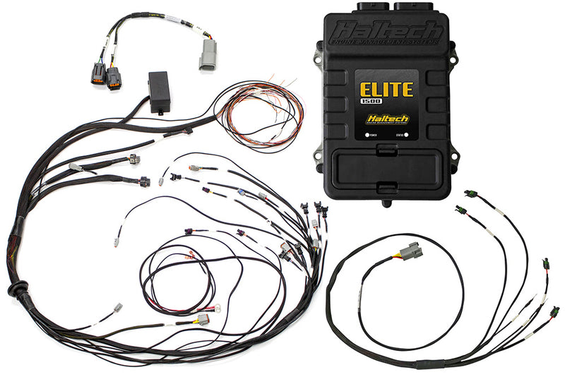 Elite 1500 + Mazda 13B S6-8 CAS with IGN-1A Ignition Terminated Harness Kit Injector Connector: Bosch EV1-1