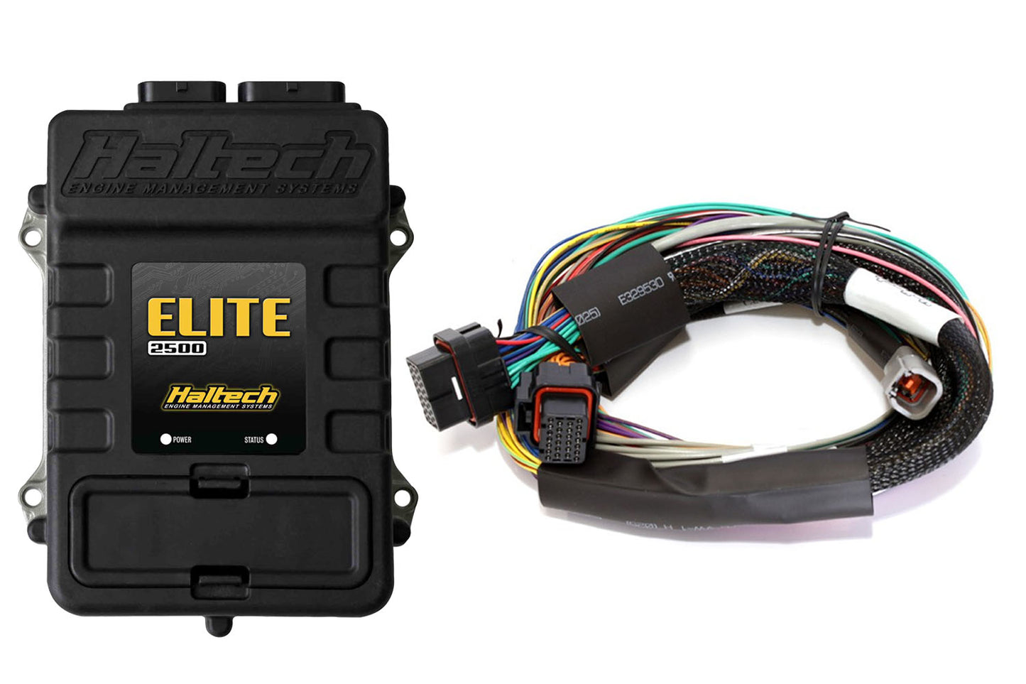 Elite 2500 + Basic Universal Wire-in Harness Kit LENGTH: 2.5m (8')