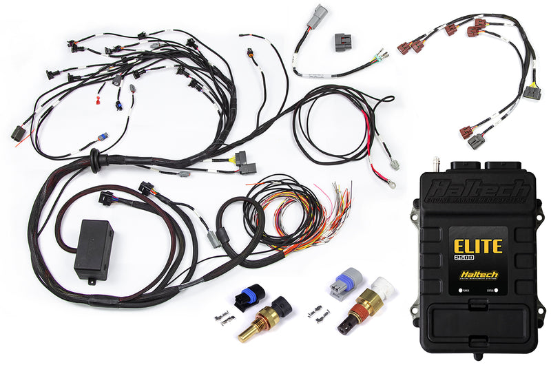Elite 2500 + Terminated Engine Harness for Nissan RB Twin Cam With Series 1 (early) ignition type sub harness-1