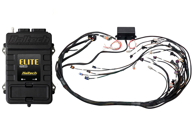 Elite 2500 + GM GEN III LS1 & LS6 non DBW Terminated Harness Kit Injector Connector: Bosch EV1 (as per factory)-1