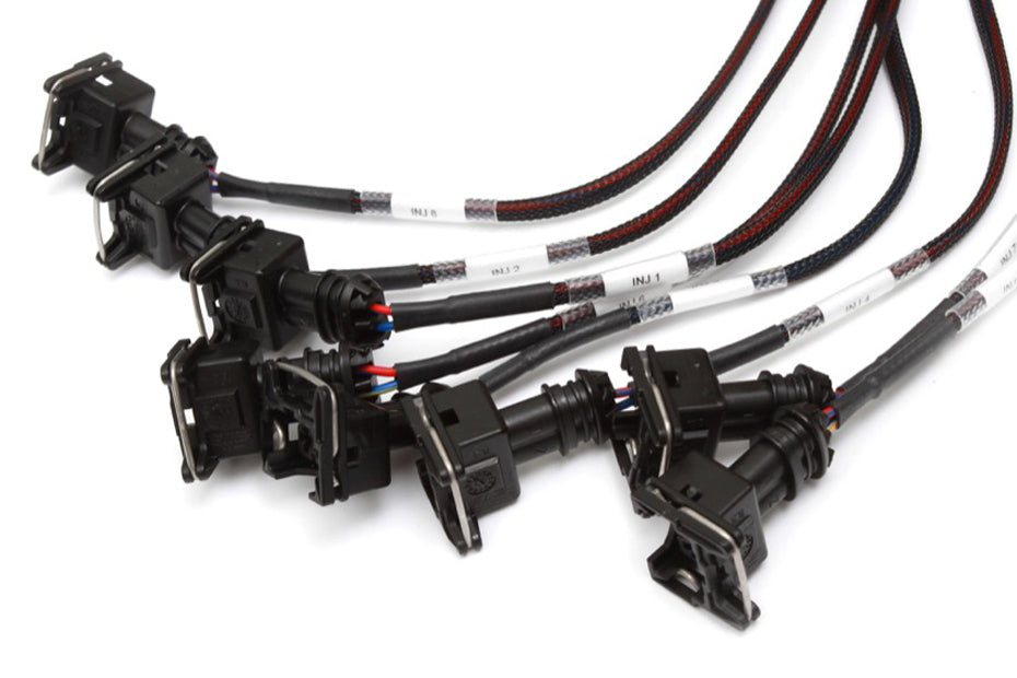 Elite 2500 + GM GEN III LS1 & LS6 non DBW Terminated Harness Kit Injector Connector: Bosch EV1 (as per factory)-4