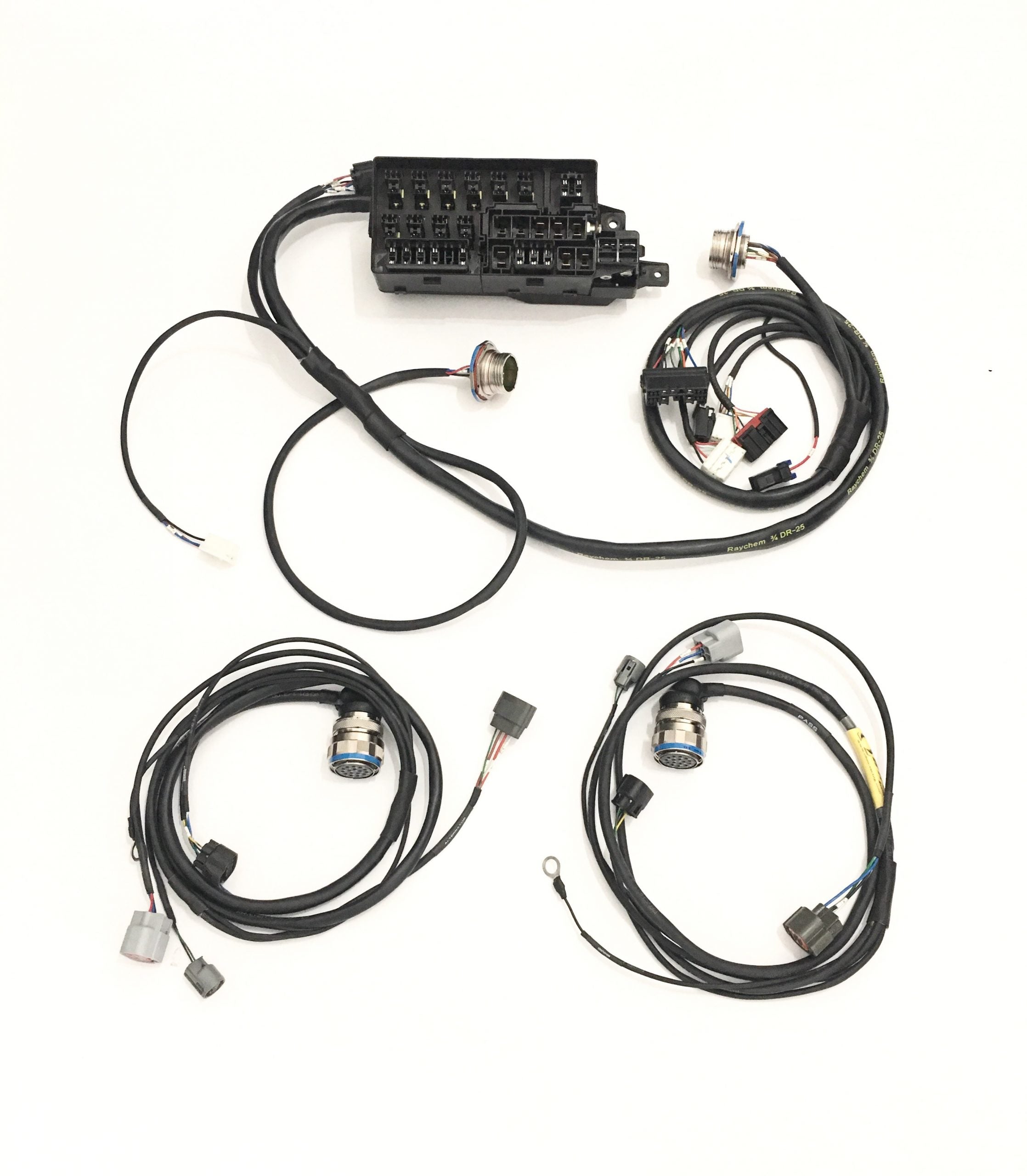 2G DSM 95-99 Eclipse "Tucked" Mil-spec Fuse-box Relocated Harness-8