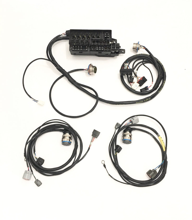 2G DSM 95-99 Eclipse "Tucked" Mil-spec Fuse-box Relocated Harness-8