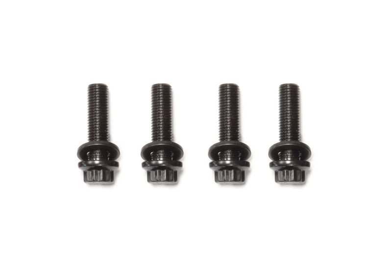 STM ARP Black Turbo to Manifold Bolt Kit for Evo 4-9 OEM Manifold-1