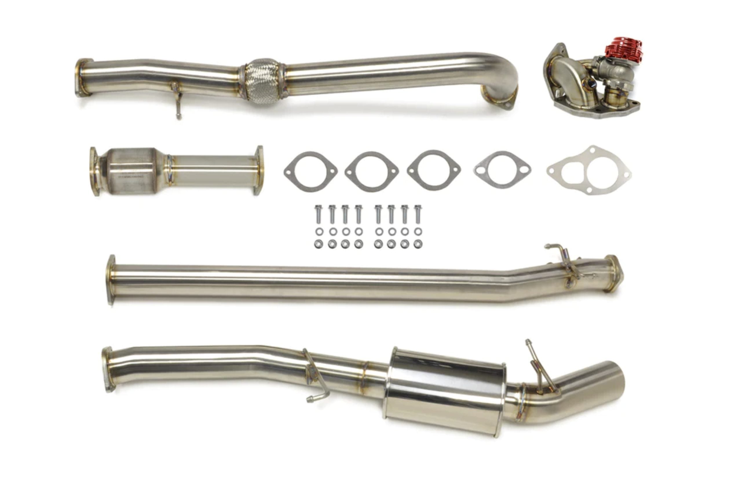 STM 2G AWD DSM Stainless Turbo-Back Exhaust-7