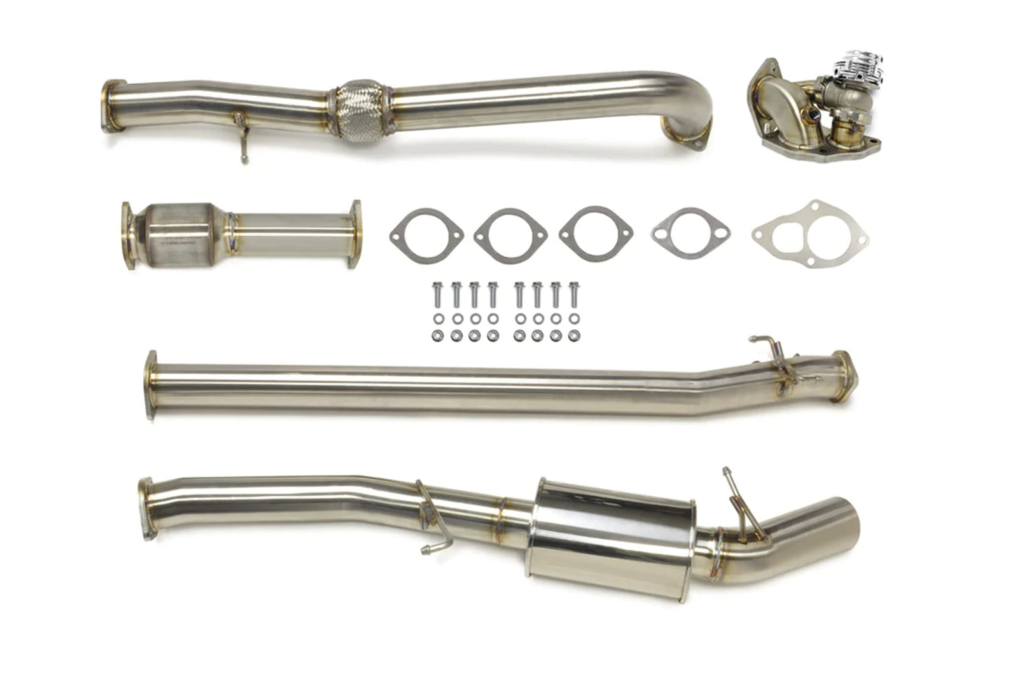 STM 2G AWD DSM Stainless Turbo-Back Exhaust