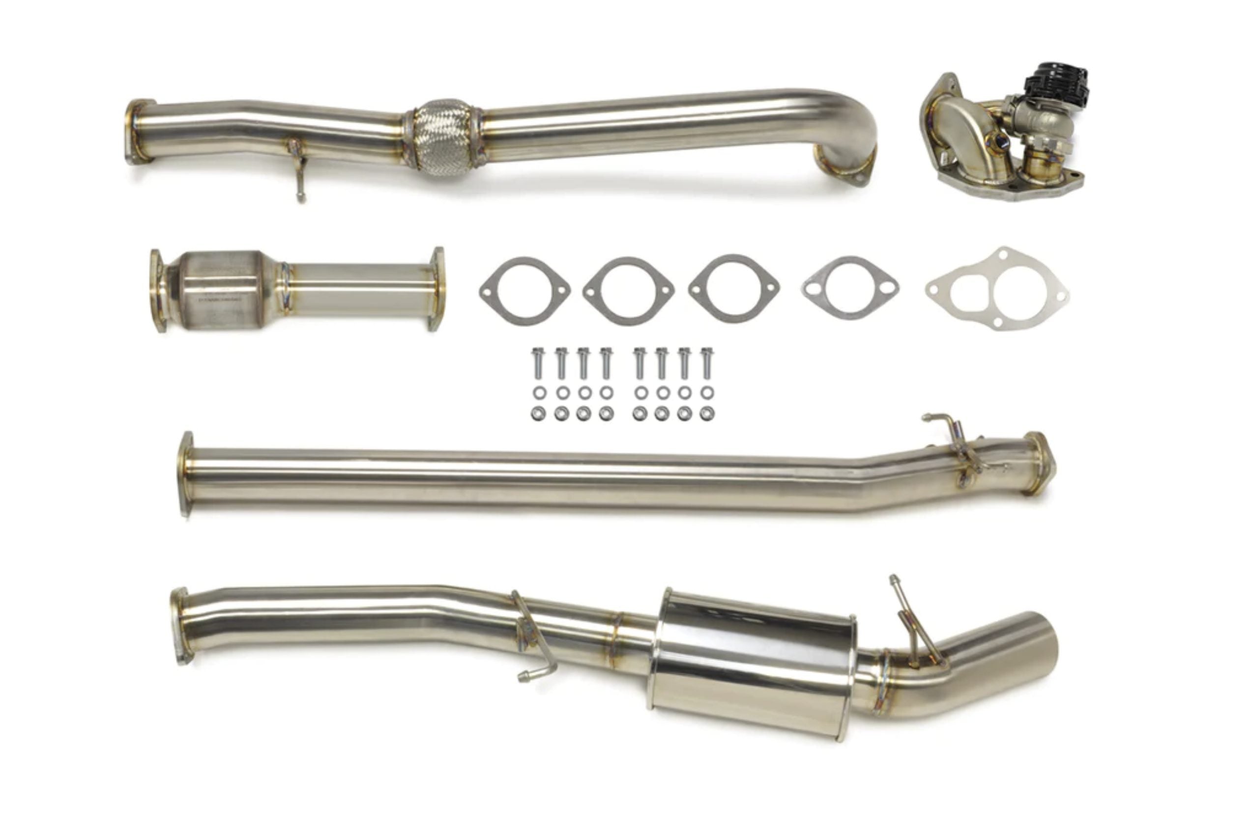 STM 2G AWD DSM Stainless Turbo-Back Exhaust-5
