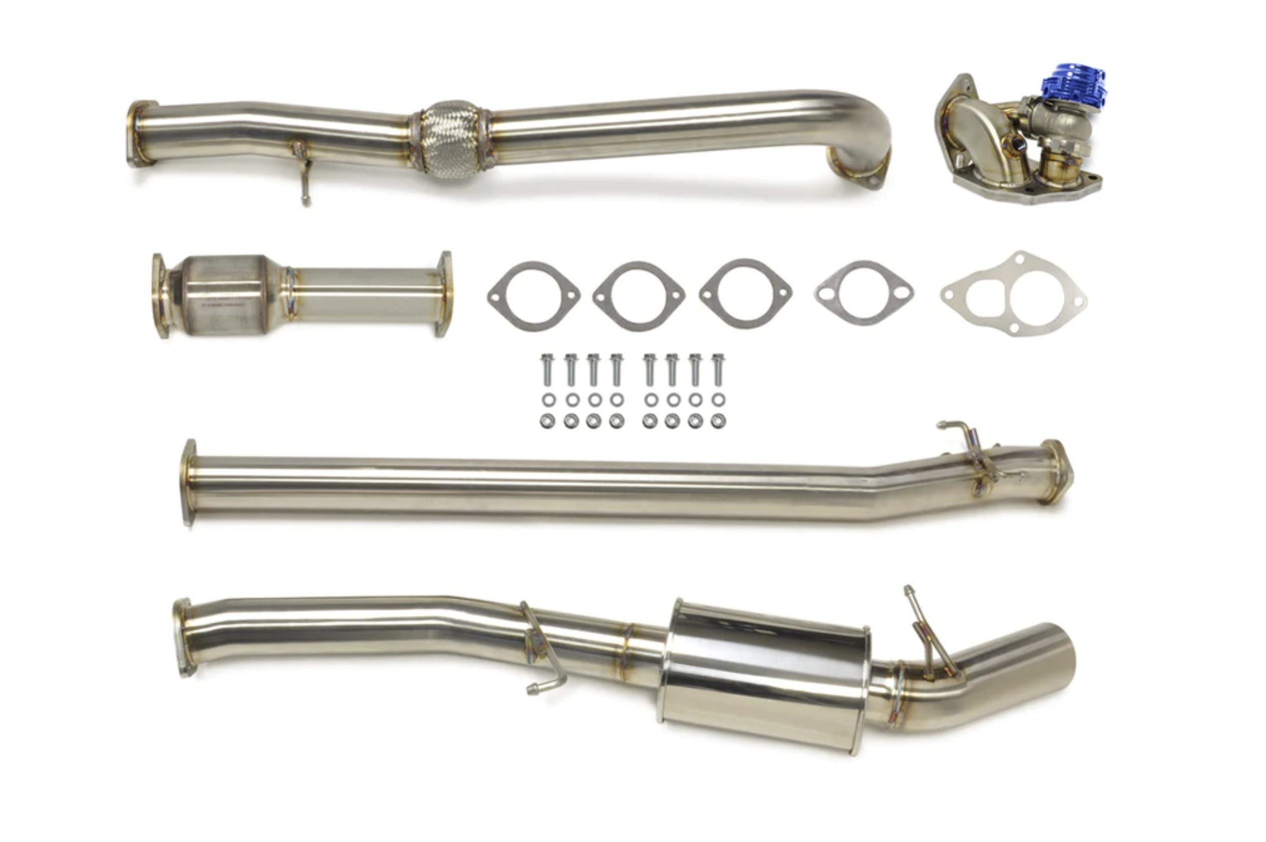 STM 2G AWD DSM Stainless Turbo-Back Exhaust-6
