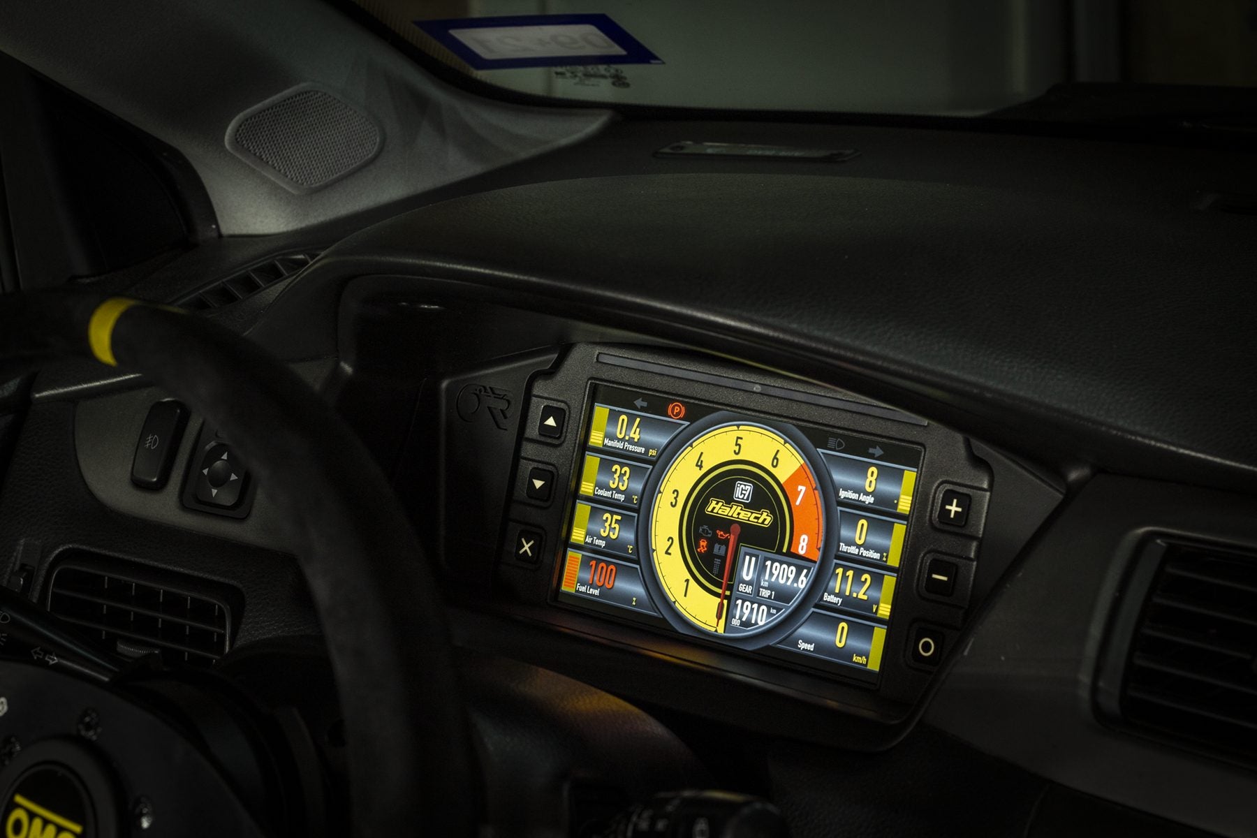 3D Printed High Definition “Flush” Dash Display Mount (EVO 7-9)