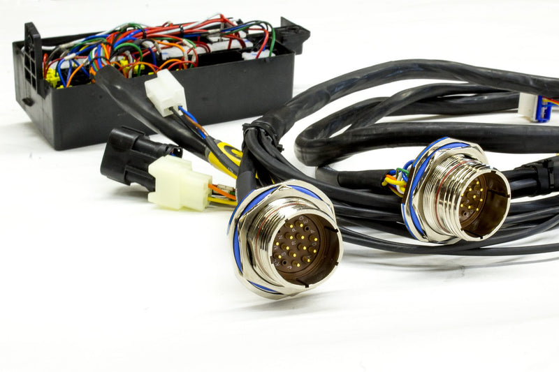 2G DSM 95-99 Eclipse "Tucked" Mil-spec Fuse-box Relocated Harness-2