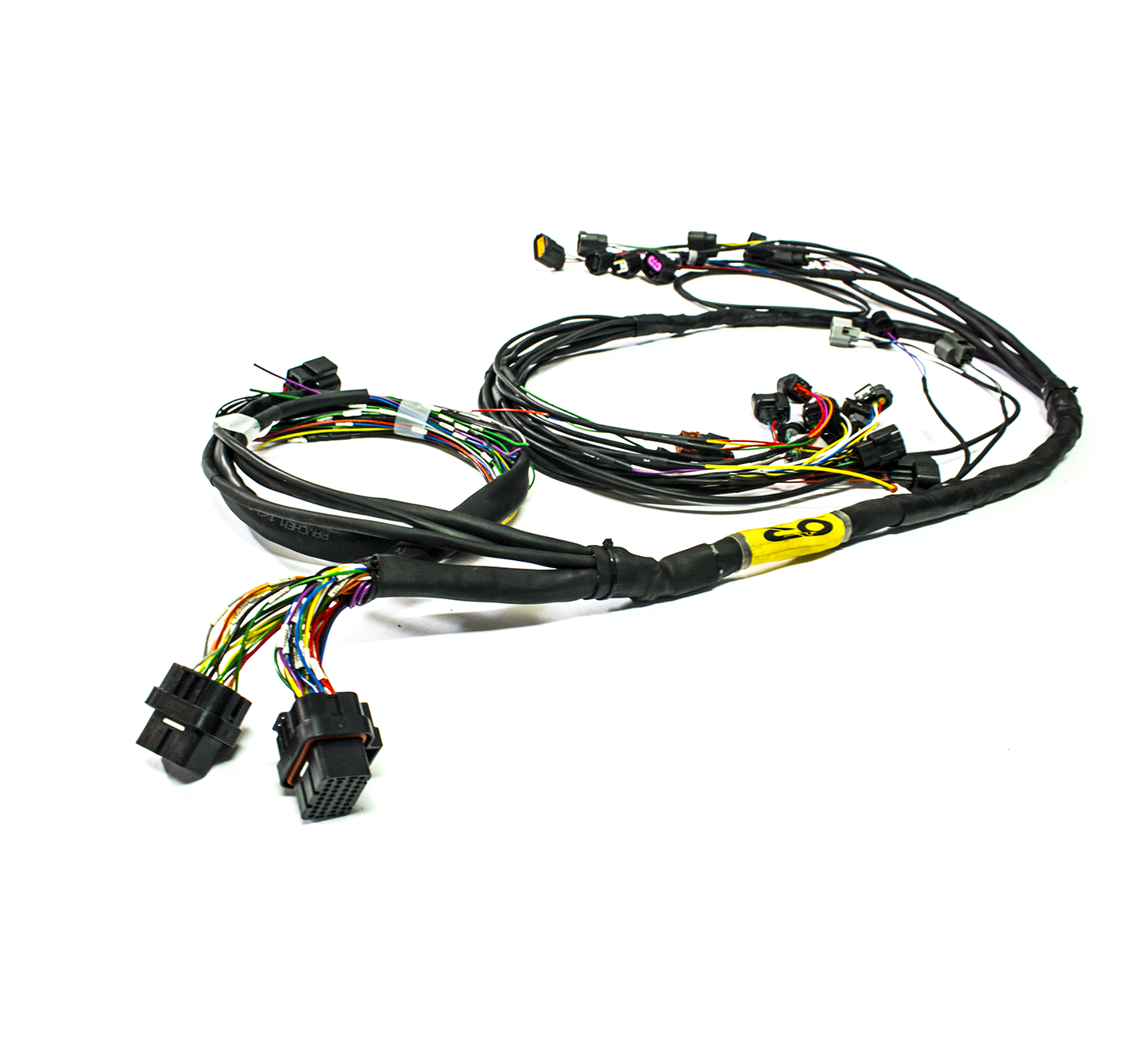 EVO X "Tucked" Mil-Spec harness (MT) ''ECU Master/Motec''