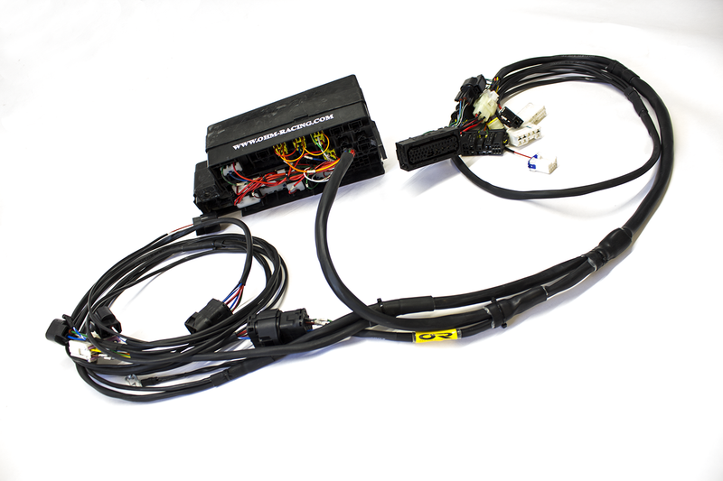 2G DSM 95-99 Eclipse "Tucked" Mil-spec Fuse-box Relocated Harness-5