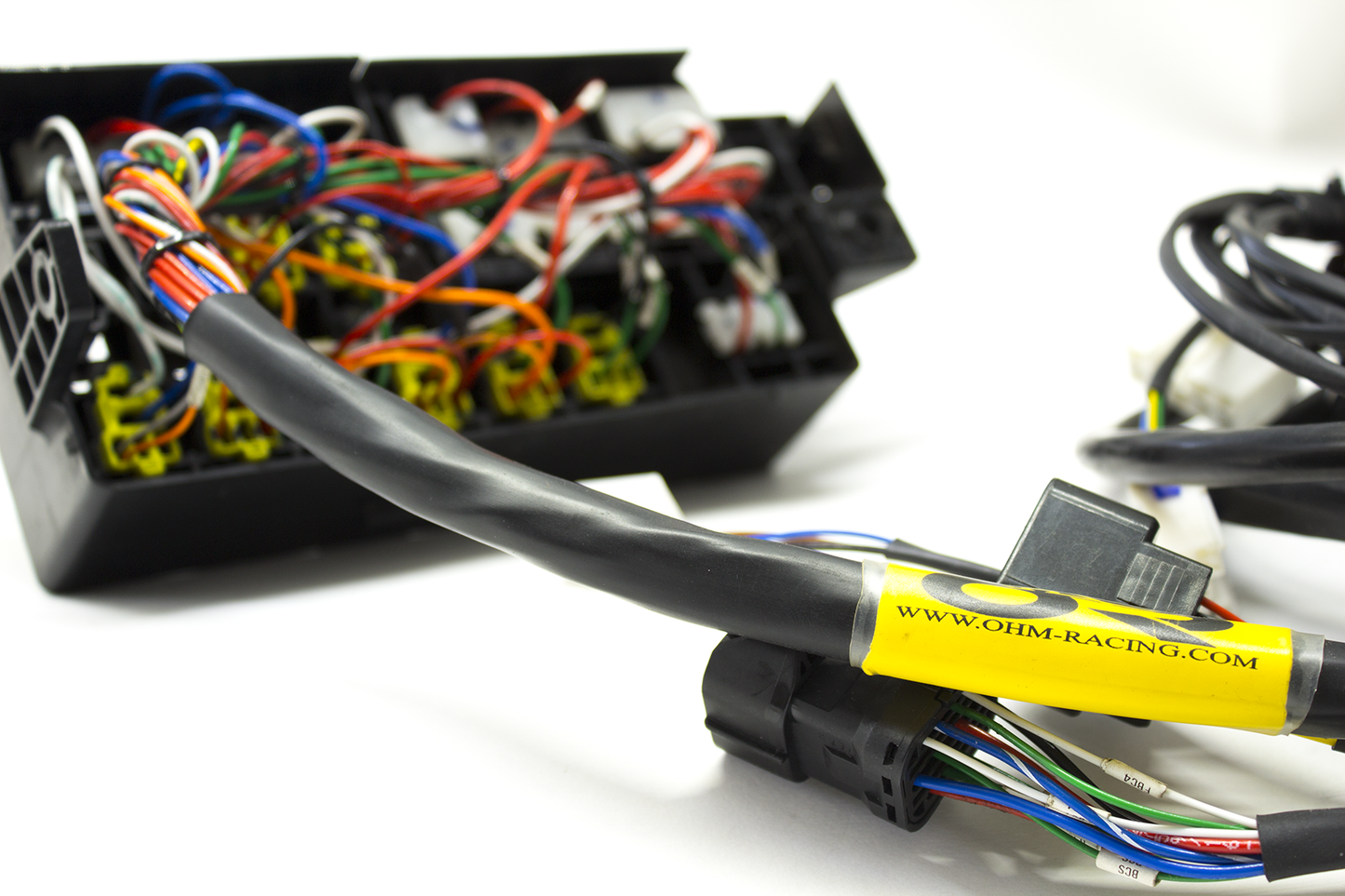 2G DSM 95-99 Eclipse "Tucked" Mil-spec Fuse-box Relocated Harness