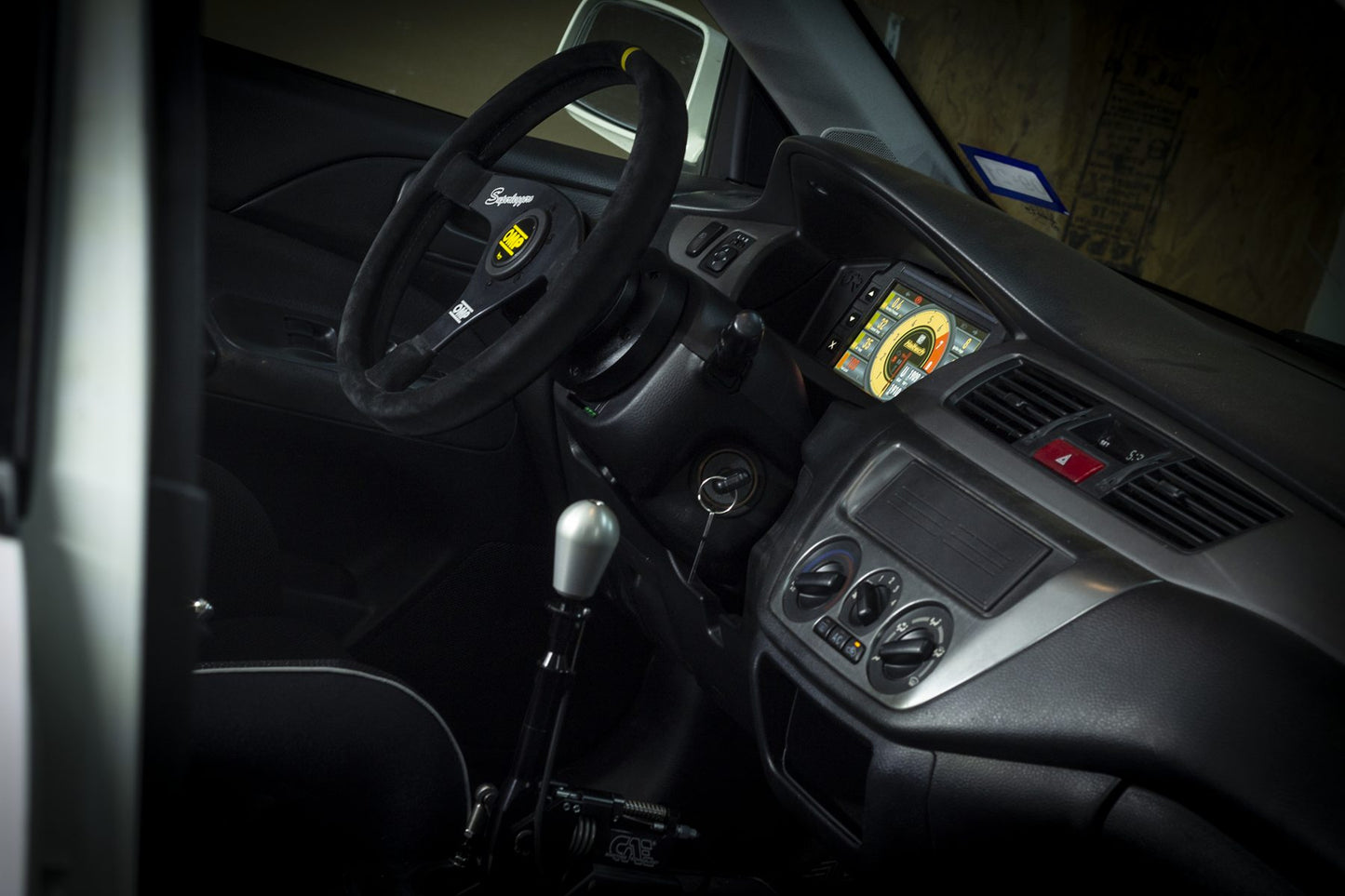 3D Printed High Definition “Flush” Dash Display Mount for EVO 7-9 (Haltech)