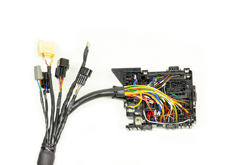 Evo 8-9 Plug & Play "Tucked" Mil-Spec (Fuse-box Harness)-4
