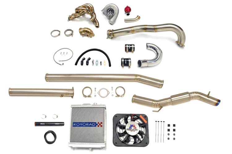 STM Evo 7/8/9 Forward-Facing 6870 V-Band Turbo Kit-3