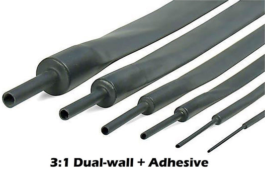 1'' 3:1 Dual wall Adhesive Marine heat-shrink