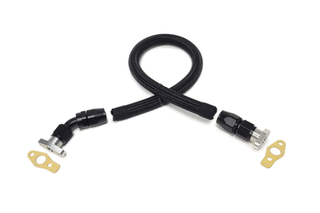 STM - 10AN Turbo Oil Return Line Braided Nylon Mitsu-Series for DSM (TORLB-MIT)