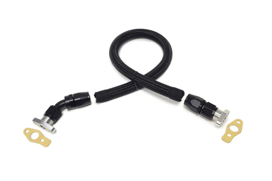 STM - 10AN Turbo Oil Return Line Braided Nylon Mitsu-Series for DSM (TORLB-MIT)