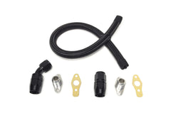 STM - 10AN Turbo Oil Return Line Braided Nylon Mitsu-Series for DSM (TORLB-MIT)-2