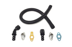 STM - 10AN Turbo Oil Return Line Braided Nylon GT-Series for DSM/Evo 7-9 (TORLB-GT)-2