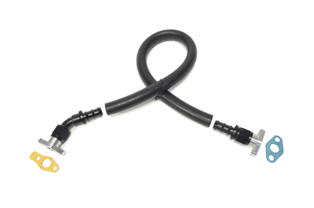 STM - 10AN Turbo Oil Return Line Pushlock GT-Series for DSM/Evo 7-9 (TORLP-GT)