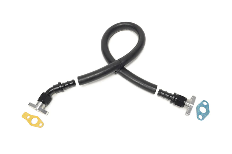 STM - 10AN Turbo Oil Return Line Pushlock GT-Series for DSM/Evo 7-9 (TORLP-GT)-1
