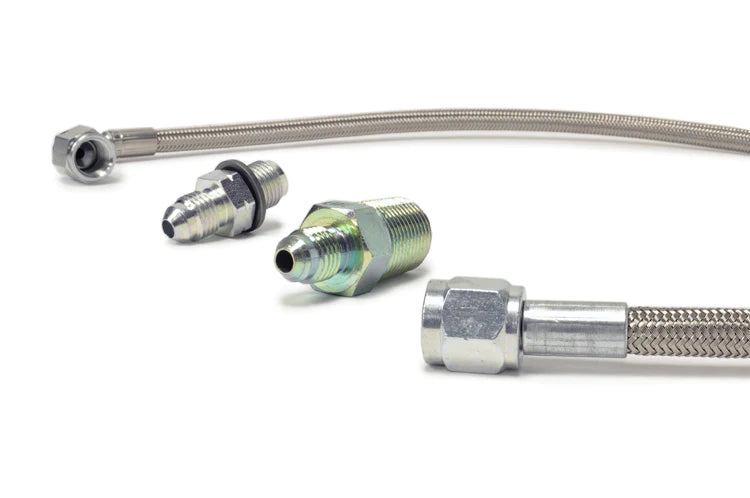 STM Oil Feed Line Kit for 16G-Style Turbo (From Oil Filter Housing) - 1G/2G DSM